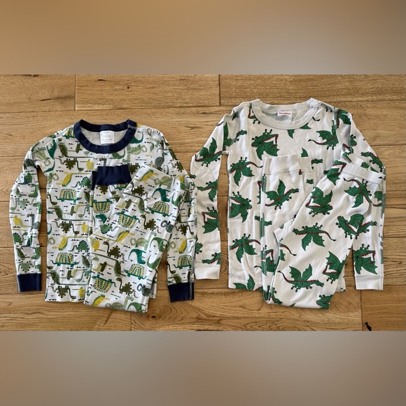 Hanna Andersson Other - 2 pair Hanna Andersson printed long-sleeve, organic cotton, pajama set.